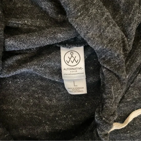 Alternative Women's Dark Gray Hoodie Sweater - Picture 2 of 6